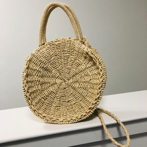Straw bag